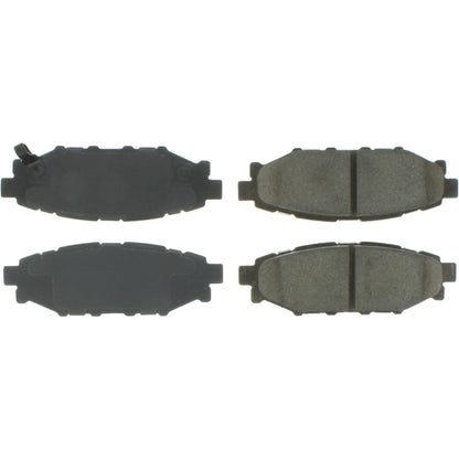 Centric Parts Disc Brake Pad Set with High Performance Shims for Passenger Cars and Light Duty Trucks 300.11140