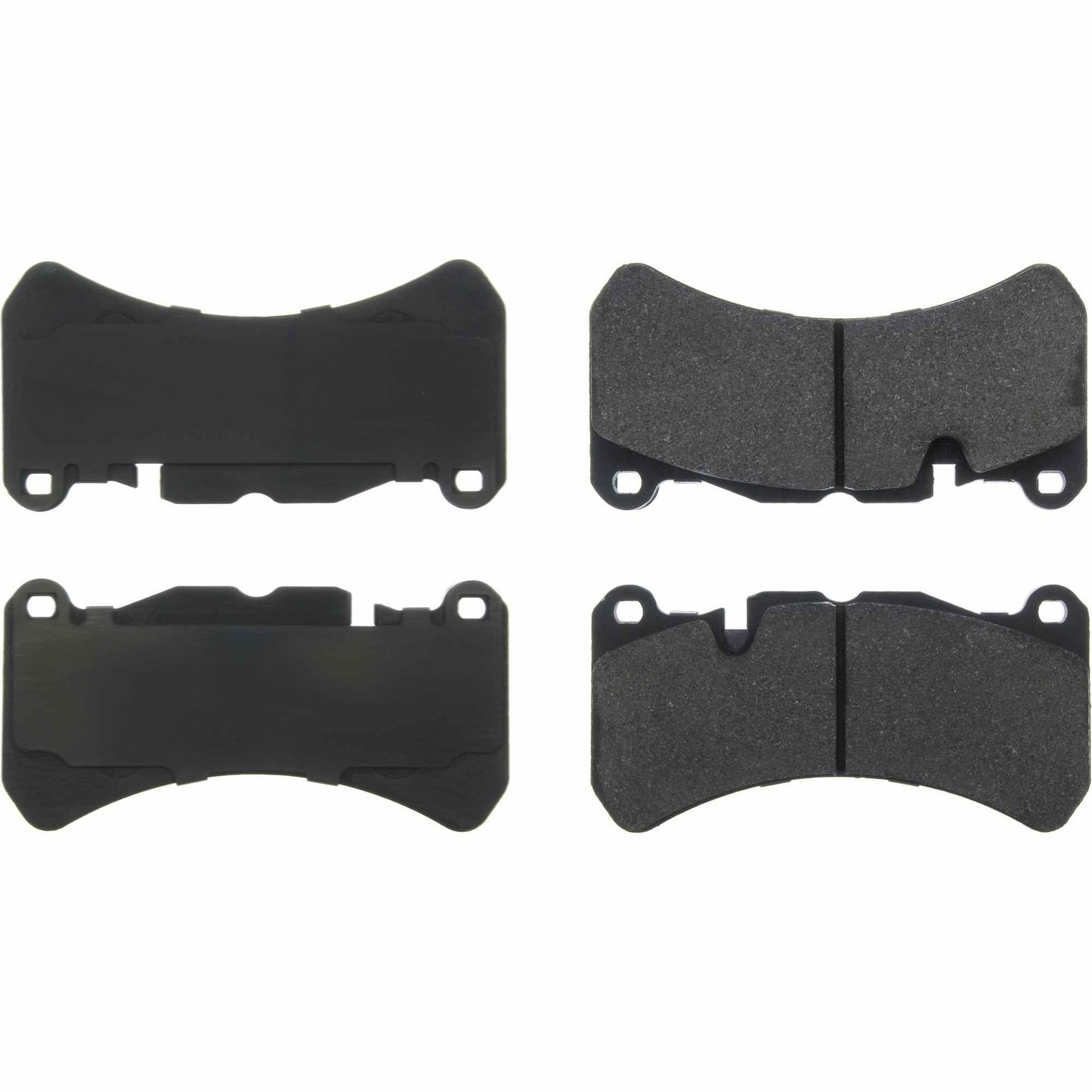 Centric Parts Disc Brake Pad Set Premium Semi-Metallic with Shims for 2014-2019 Maserati Ghibli and 2014-2017 Quattroporte 300.11161