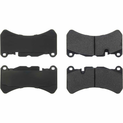 Centric Parts Disc Brake Pad Set Premium Semi-Metallic with Shims for 2014-2019 Maserati Ghibli and 2014-2017 Quattroporte 300.11161