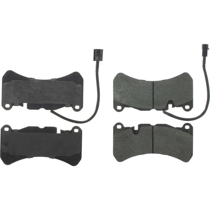 Stoptech Centric Premium Semi-Metallic Brake Pads w/Shims - Front 300.11162