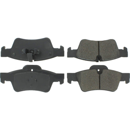 Centric Parts Disc Brake Pad Set Premium Ceramic with High Performance Shims 300.11220
