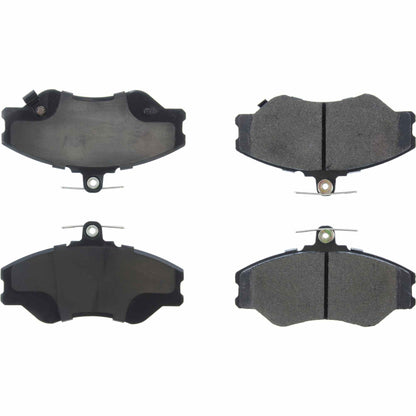 Centric Parts Disc Brake Pad Set Premium Semi-Metallic with Shims for 2003-2005 Dodge H100 300.11370