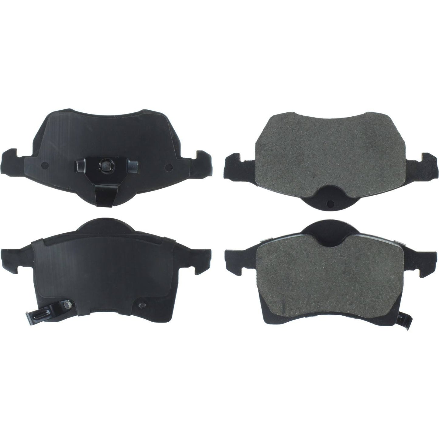 Centric Parts Premium Semi-Metallic Brake Pads with Shims 300.11410
