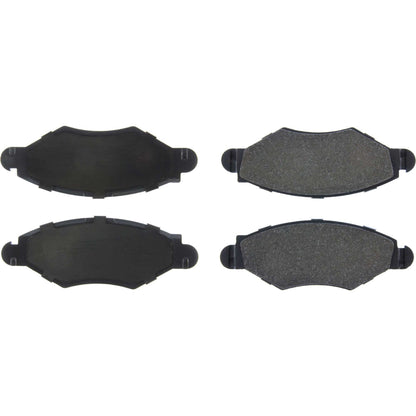 Centric Parts Premium Semi-Metallic Brake Pads with Shims 300.11430