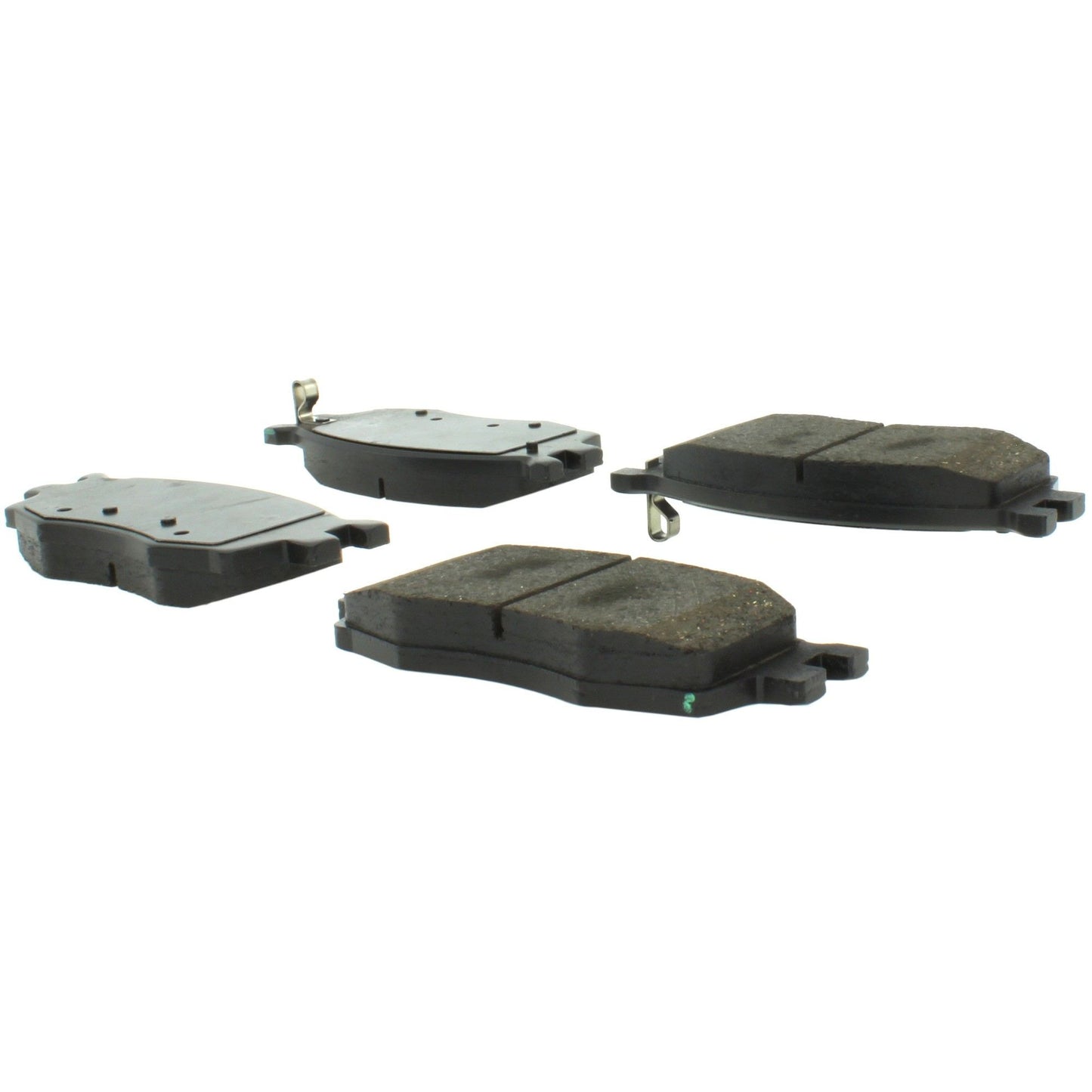 Centric Parts Disc Brake Pad Set Premium Semi-Metallic with Shims and Hardware for 2006-2012 Dodge Attitude, 2006-2011 Hyundai Accent, Kia Rio, Rio5 300.11560
