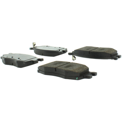 Centric Parts Disc Brake Pad Set Premium Semi-Metallic with Shims and Hardware for 2006-2012 Dodge Attitude, 2006-2011 Hyundai Accent, Kia Rio, Rio5 300.11560