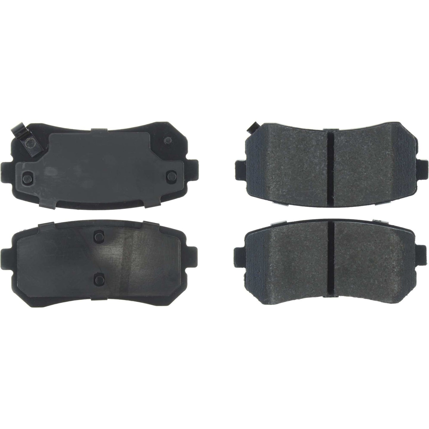 Centric Parts Disc Brake Pad Set Premium Semi-Metallic with Shims for 2006-2017 Hyundai Kia 300.11570