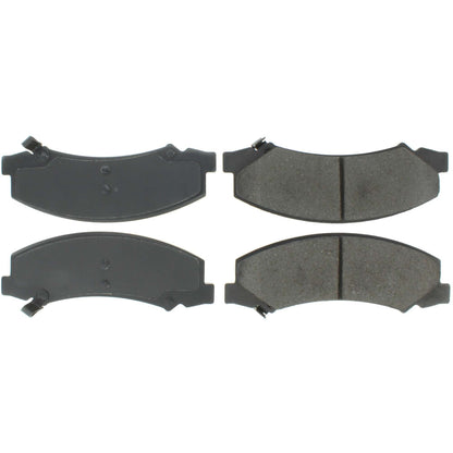Centric Parts Disc Brake Pad Set Premium Semi-Metallic with Shims for 2008-2016 Buick Allure LaCrosse Lucerne Cadillac DTS Chevrolet Impala Monte Carlo 30011590