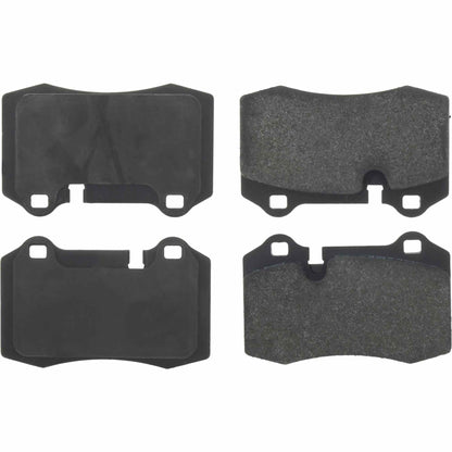 Centric Parts Disc Brake Pad Set with High Performance Shims for Passenger Cars and Light Duty Trucks 300.11660