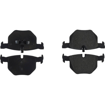 Stoptech Centric Premium Semi-Metallic Brake Pads w/Shims & Hardware - Rear 300.11700