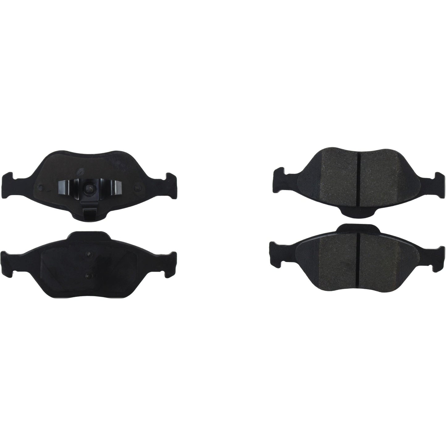 Centric Parts Disc Brake Pad Set Premium Semi-Metallic with Shims for 2004-2012 Ford EcoSport 2005-2009 Fiesta 300.11750