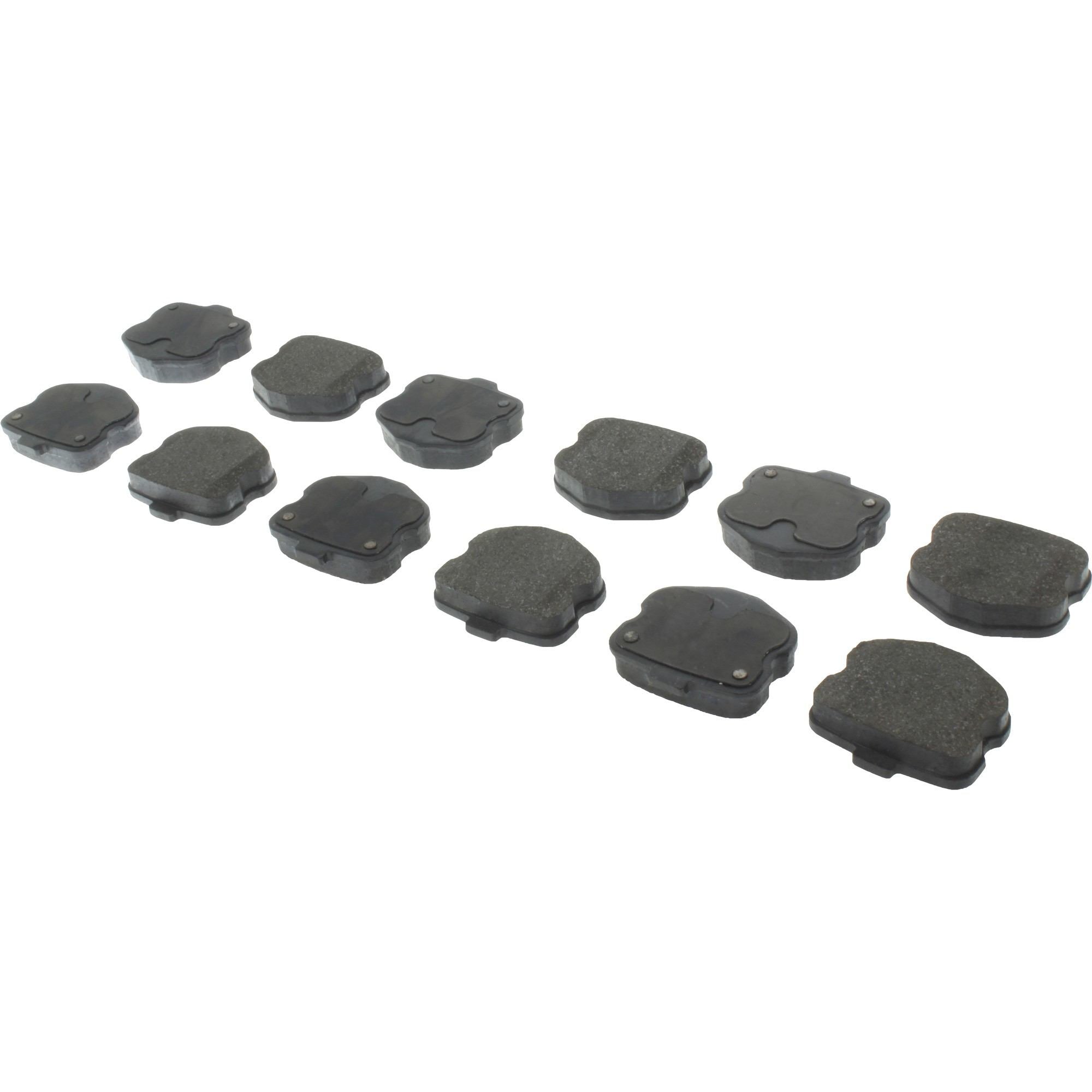 StopTech Premium Semi-Metallic Brake Pads with Shims 300.11850