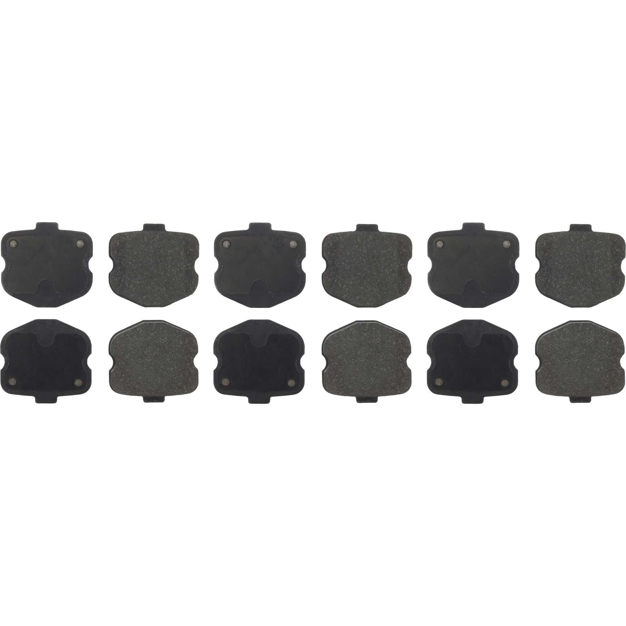 StopTech Premium Semi-Metallic Brake Pads with Shims 300.11850