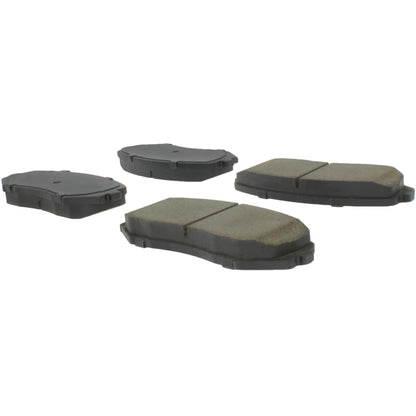 Centric Parts Disc Brake Pad Set with High Performance Shims for 100% Asbestos and Copper Free Formula 300.11880