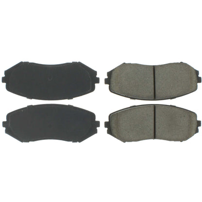 Centric Parts Disc Brake Pad Set with High Performance Shims for 100% Asbestos and Copper Free Formula 300.11880