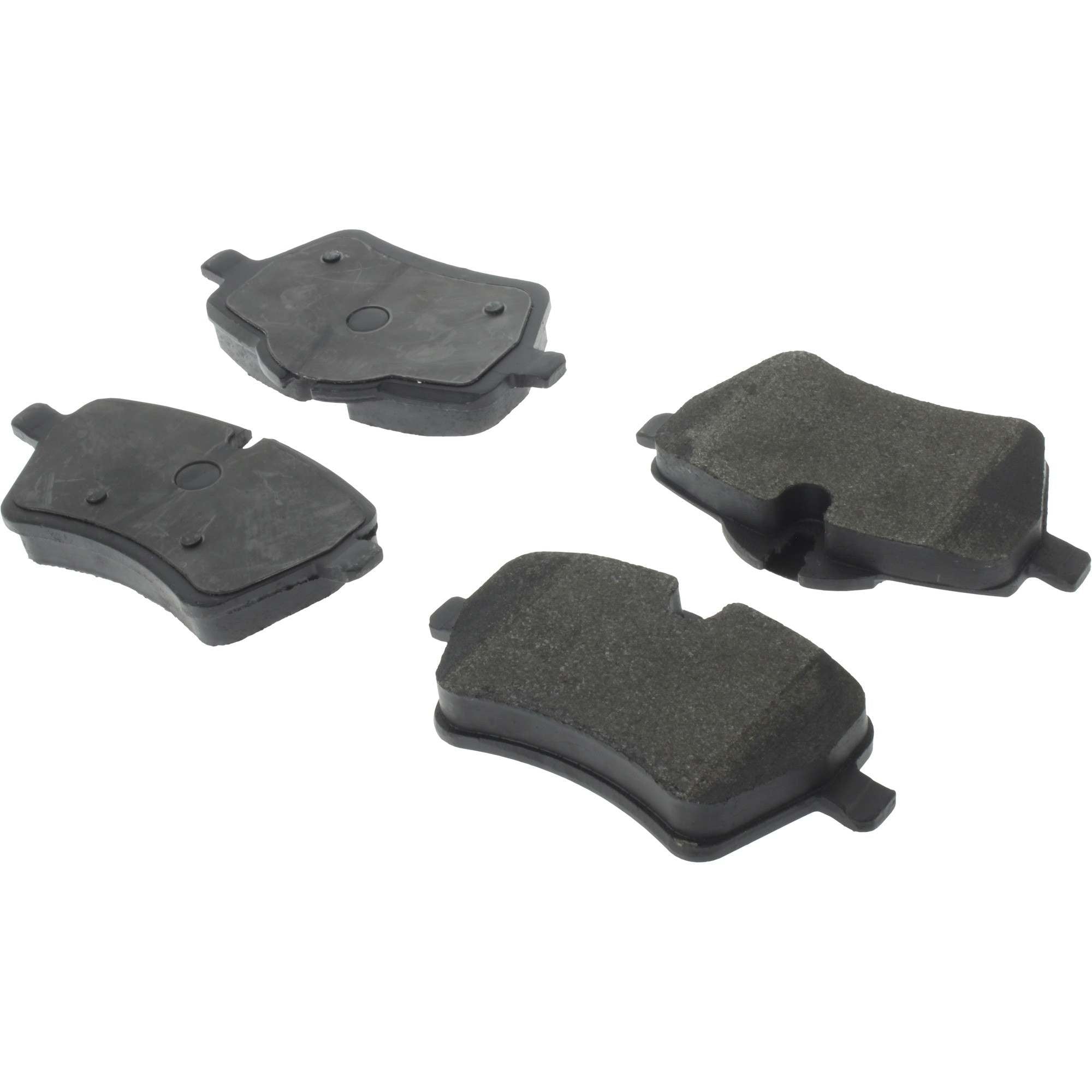 StopTech Premium Semi-Metallic Brake Pads with Shims and Hardware 300.12041