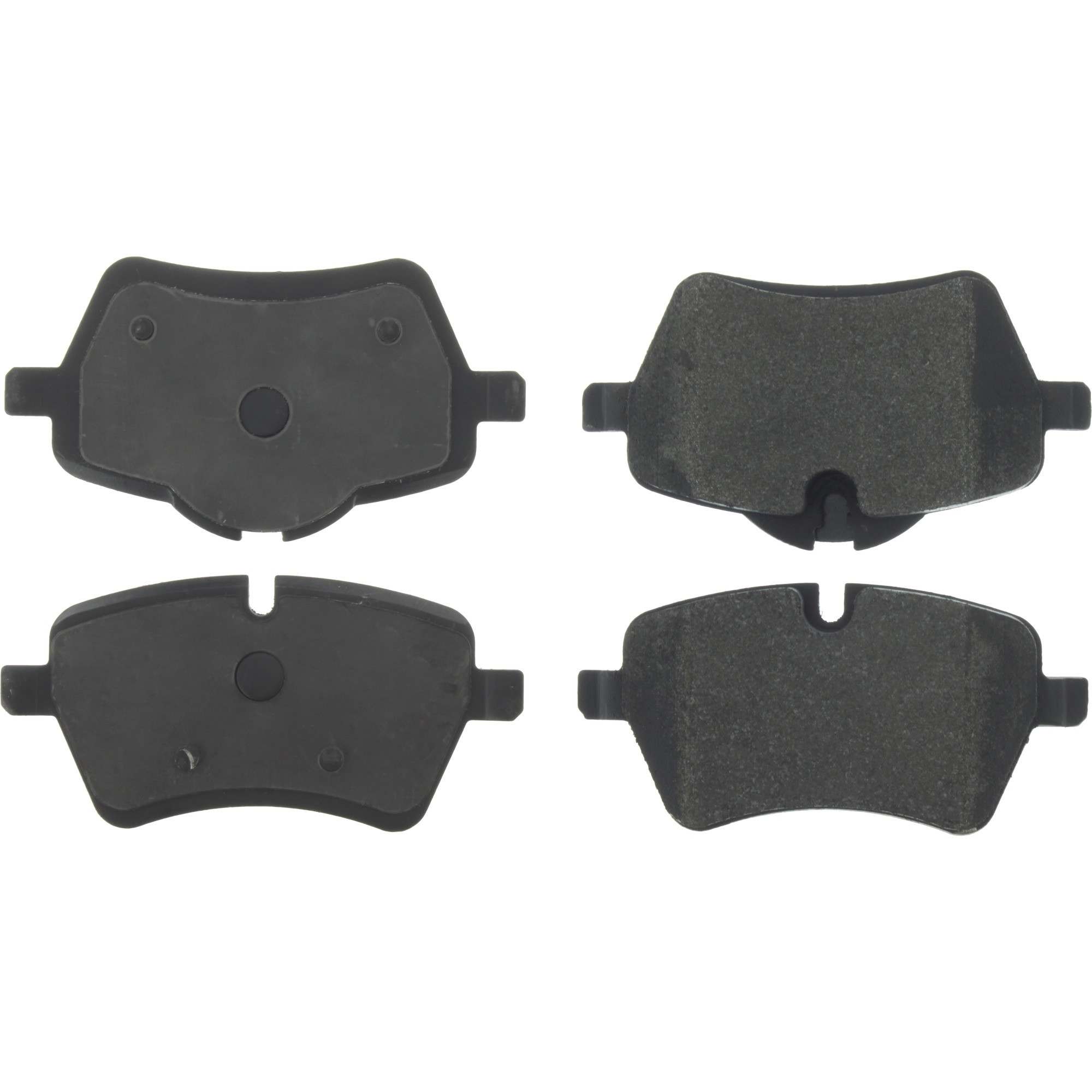 StopTech Premium Semi-Metallic Brake Pads with Shims and Hardware 300.12041