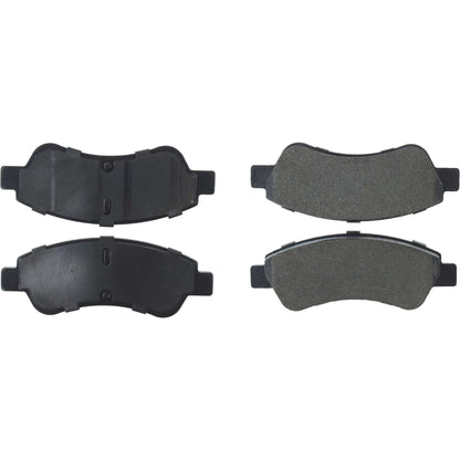 Centric Parts Disc Brake Pad Set Premium Metallic with High Performance Shims 300.12130