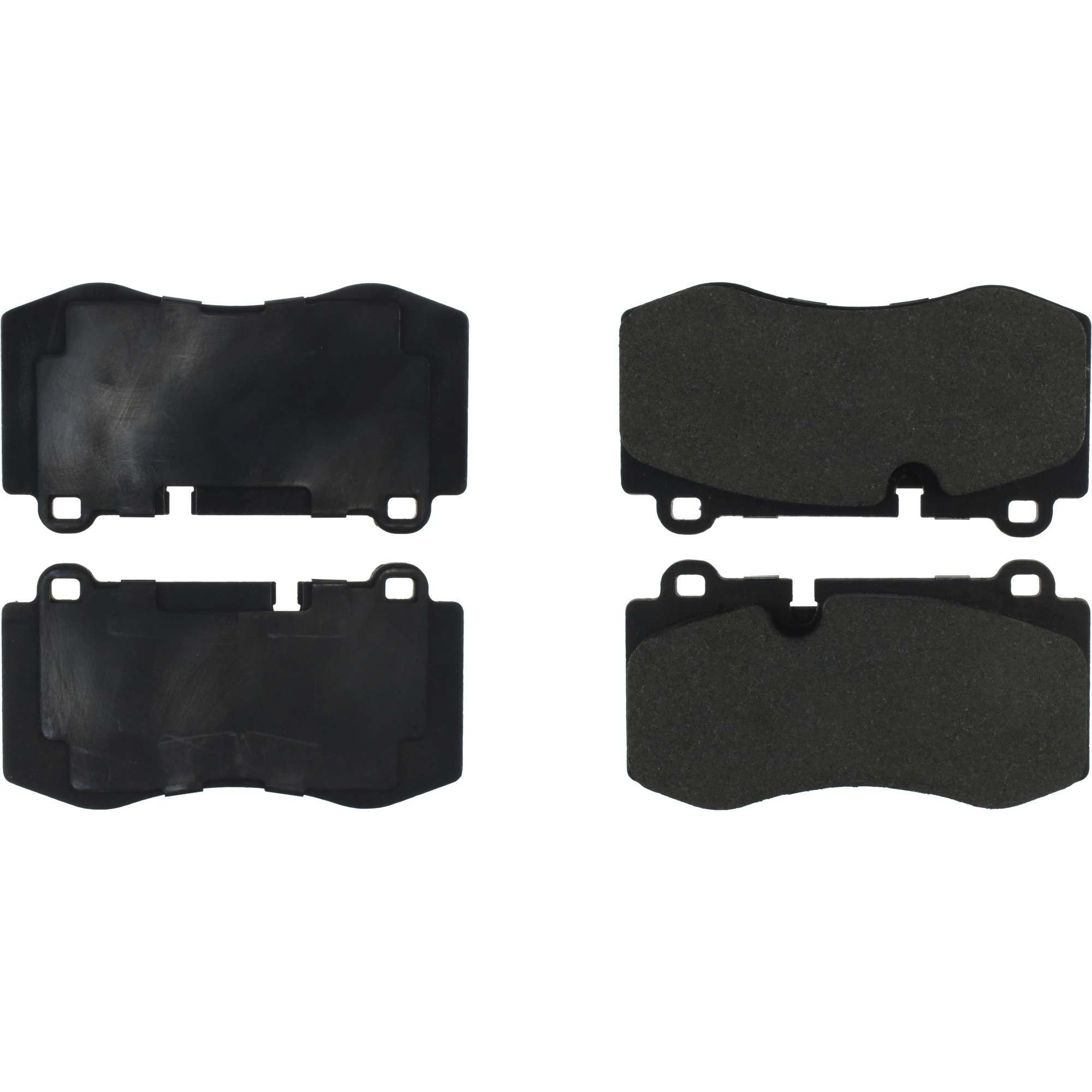 StopTech Premium Semi-Metallic Brake Pads with Shims and Hardware 300.12230