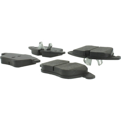Centric Parts Disc Brake Pad Set Premium Semi-Metallic with Shims and Hardware for 2006-2018 Jaguar S-Type, Vanden Plas, XF, XJ8, XK, Land Rover LR2, Range Rover Evoque, Volvo S60, S80, V60, V70, XC70 300.12410