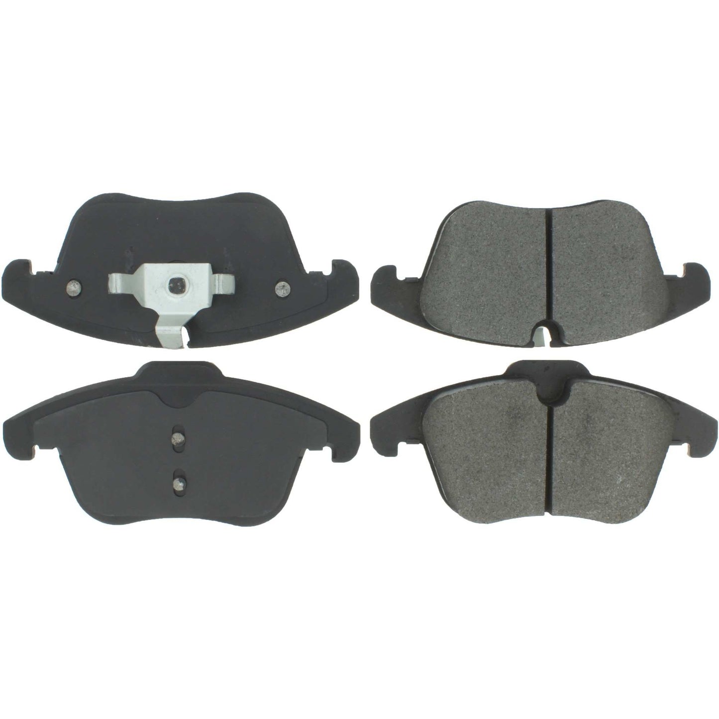 Centric Parts Disc Brake Pad Set Premium Semi-Metallic with Shims and Hardware for 2006-2018 Jaguar S-Type, Vanden Plas, XF, XJ8, XK, Land Rover LR2, Range Rover Evoque, Volvo S60, S80, V60, V70, XC70 300.12410