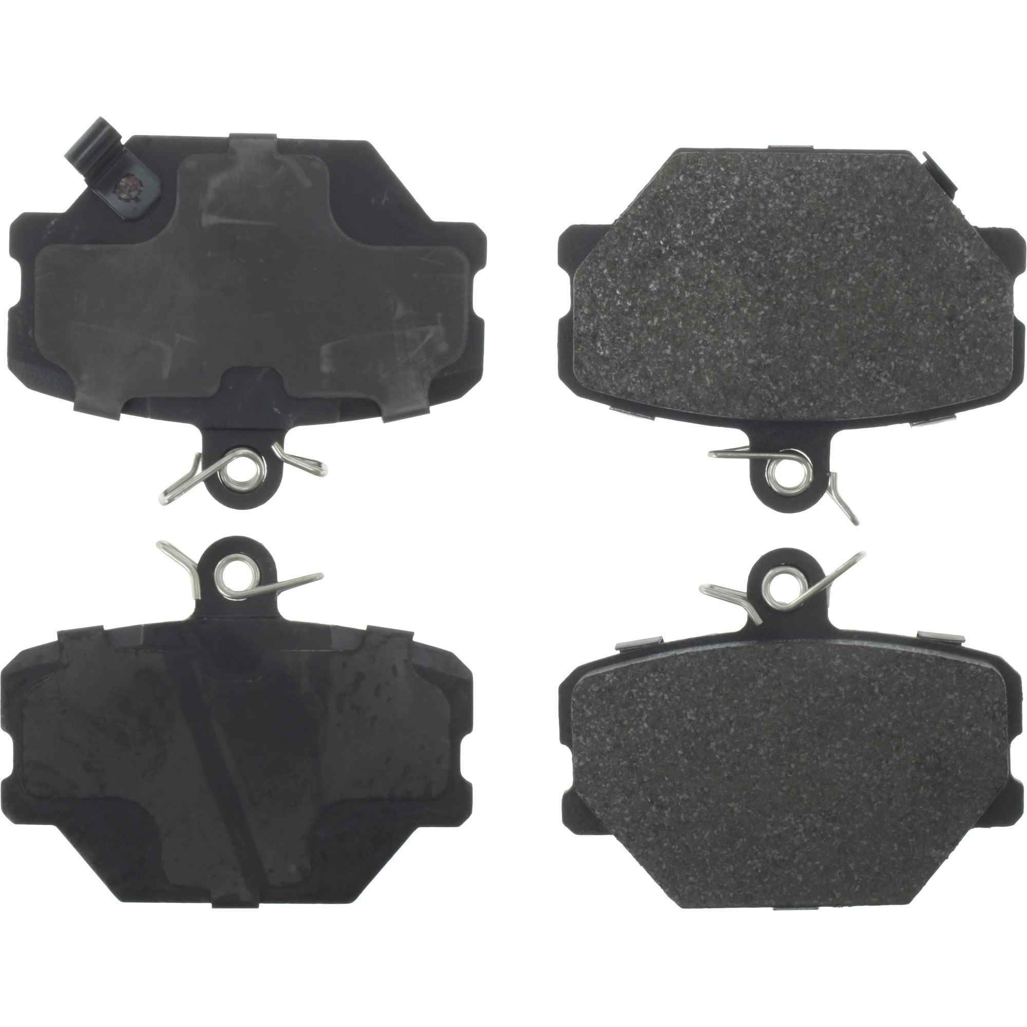 StopTech Premium Semi-Metallic Brake Pads with Shims 300.12520