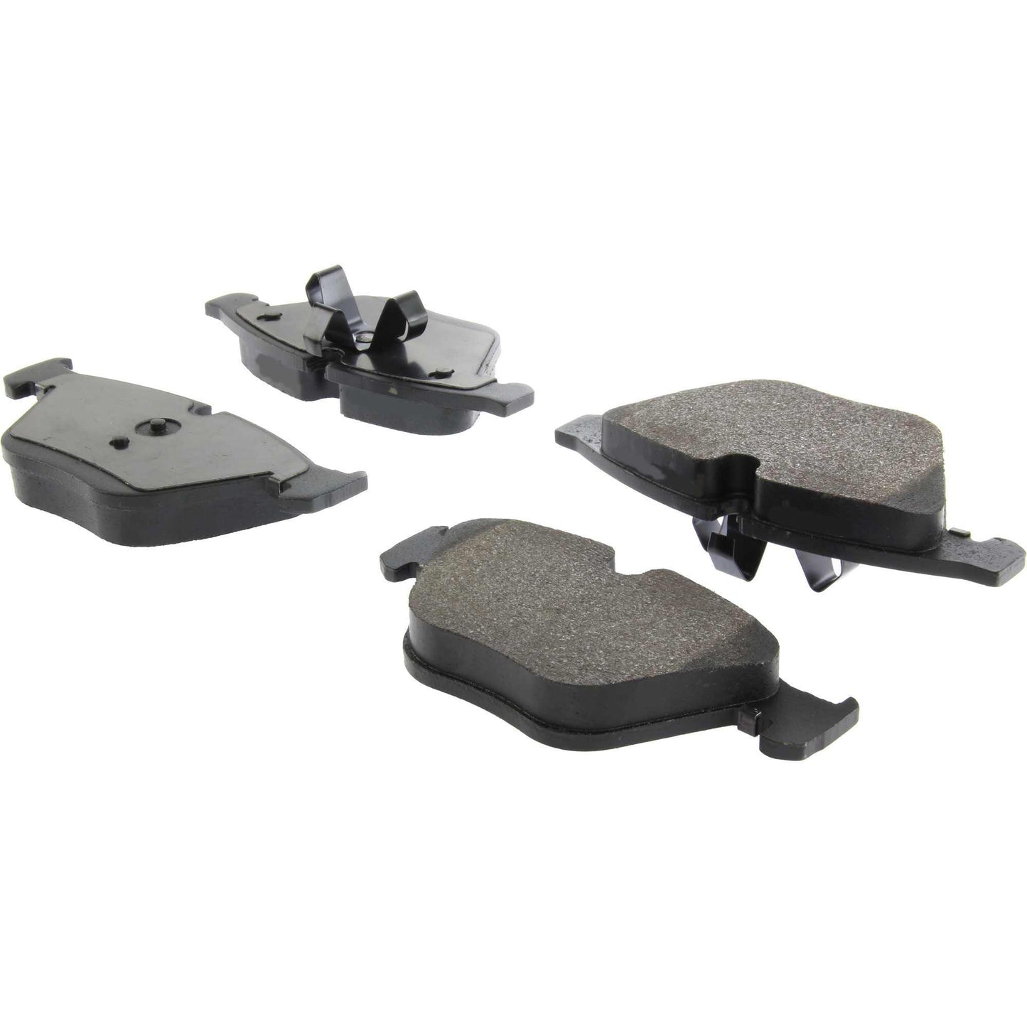 Centric Parts Disc Brake Pad Set Premium Semi-Metallic with Shims and Hardware for 2006-2015 BMW 323i 325i 328i xDrive 530i 650Ci X1 300.12600