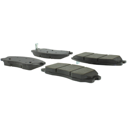 Centric Parts Disc Brake Pad Set Premium Ceramic with High Performance Shims 300.12640