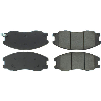 Centric Parts Disc Brake Pad Set Premium Ceramic with High Performance Shims 300.12640