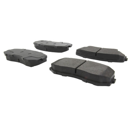 Centric Parts Disc Brake Pad Set Premium Semi-Metallic with Shims for 2010-2012 Freightliner FL360 300.12650