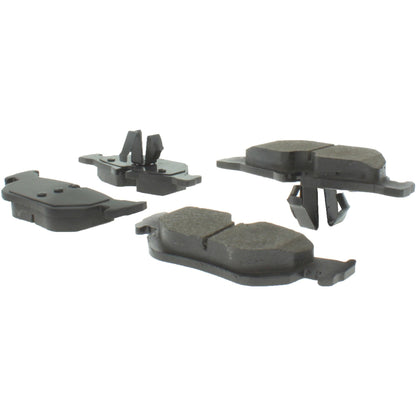 Centric Parts Disc Brake Pad Set Premium Semi-Metallic with Shims and Hardware for 2006-2015 BMW Models 300.12670