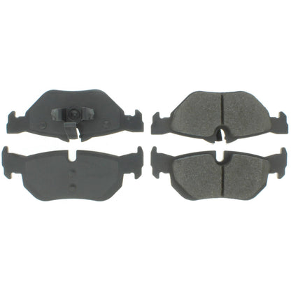 Centric Parts Disc Brake Pad Set Premium Semi-Metallic with Shims and Hardware for 2006-2015 BMW Models 300.12670