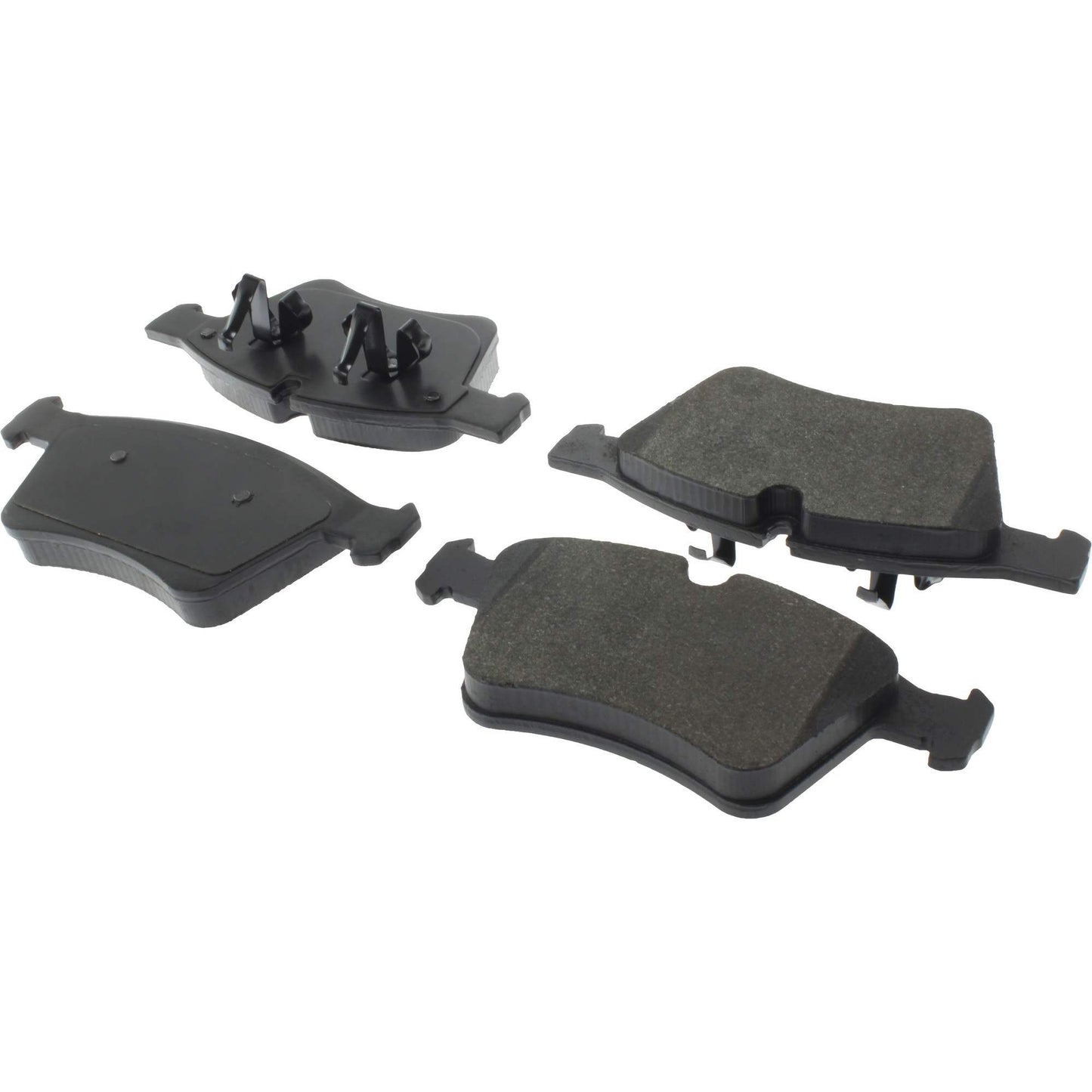 StopTech Premium Semi-Metallic Brake Pads with Shims and Hardware 300.12720