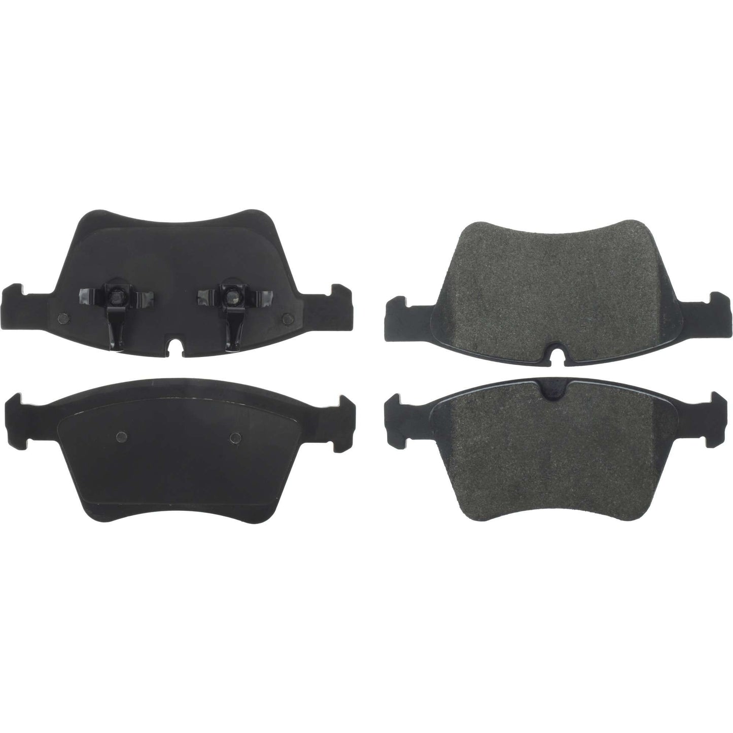 StopTech Premium Semi-Metallic Brake Pads with Shims and Hardware 300.12720