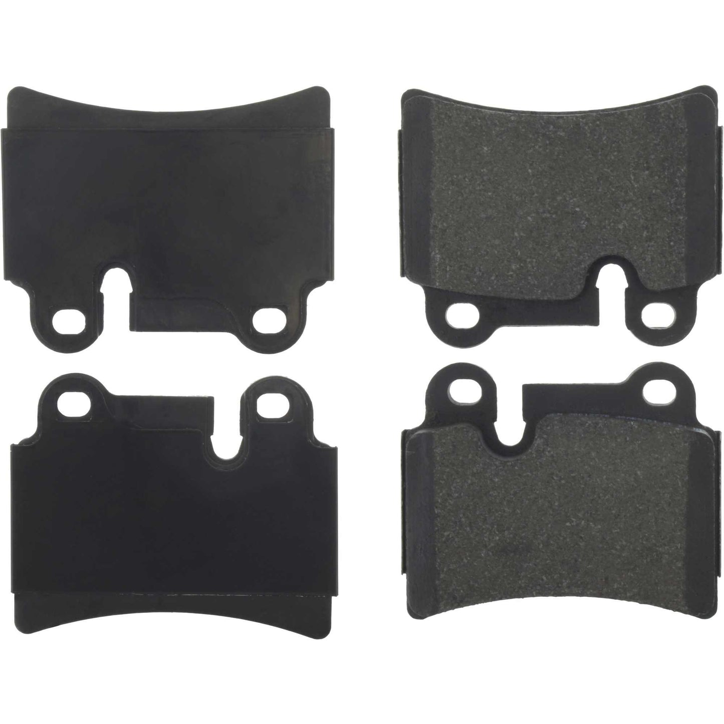 StopTech Premium Semi-Metallic Brake Pads with Shims and Hardware 300.12770