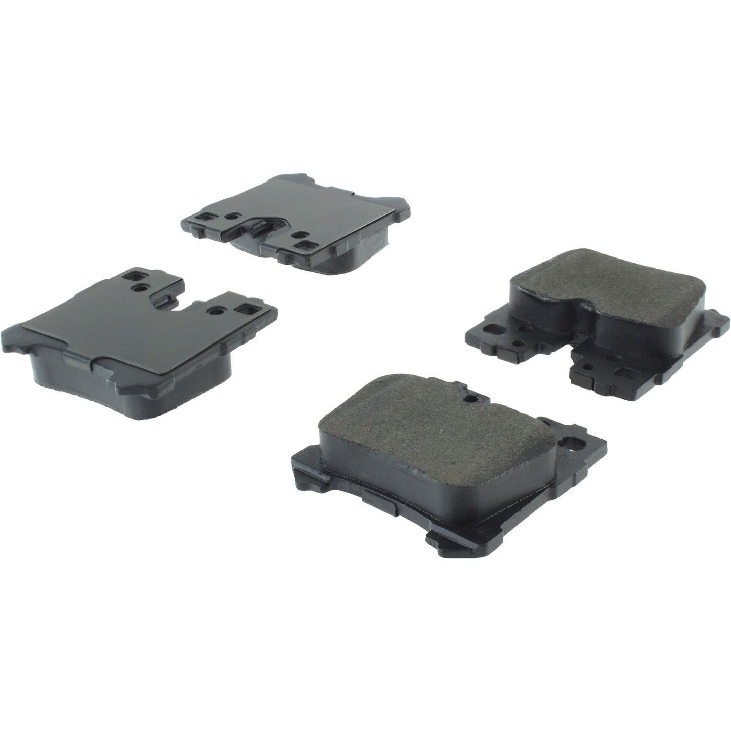 Centric Parts Premium Semi-Metallic Brake Pads with Shims and Hardware 300.12830