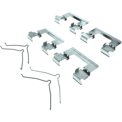 Centric Parts Premium Semi-Metallic Brake Pads with Shims and Hardware 300.12860