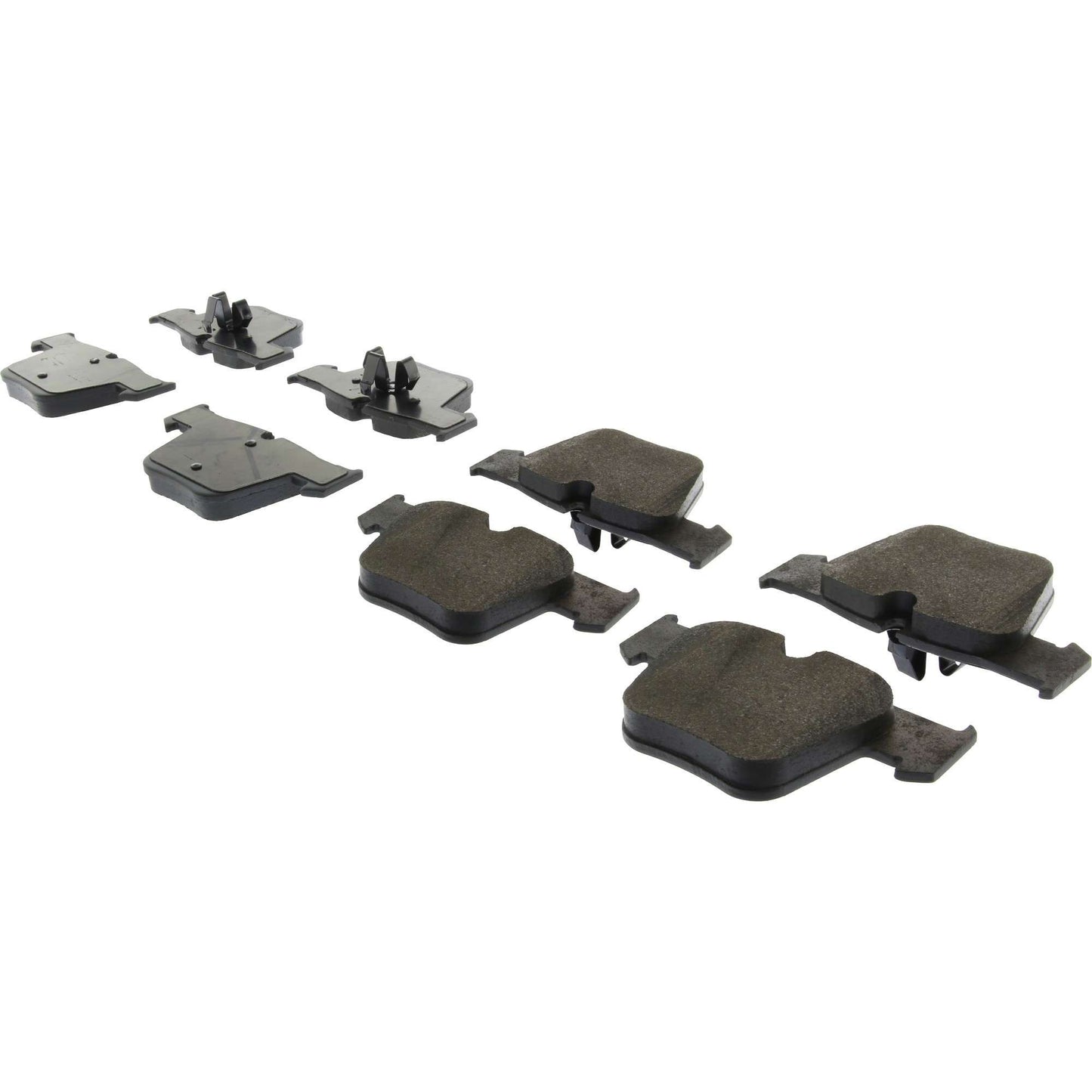 Centric Parts Disc Brake Pad Set Premium Semi-Metallic with Shims and Hardware for 2008-2014 Mercedes-Benz CL63 AMG CL65 AMG S63 AMG S65 AMG 300.12890