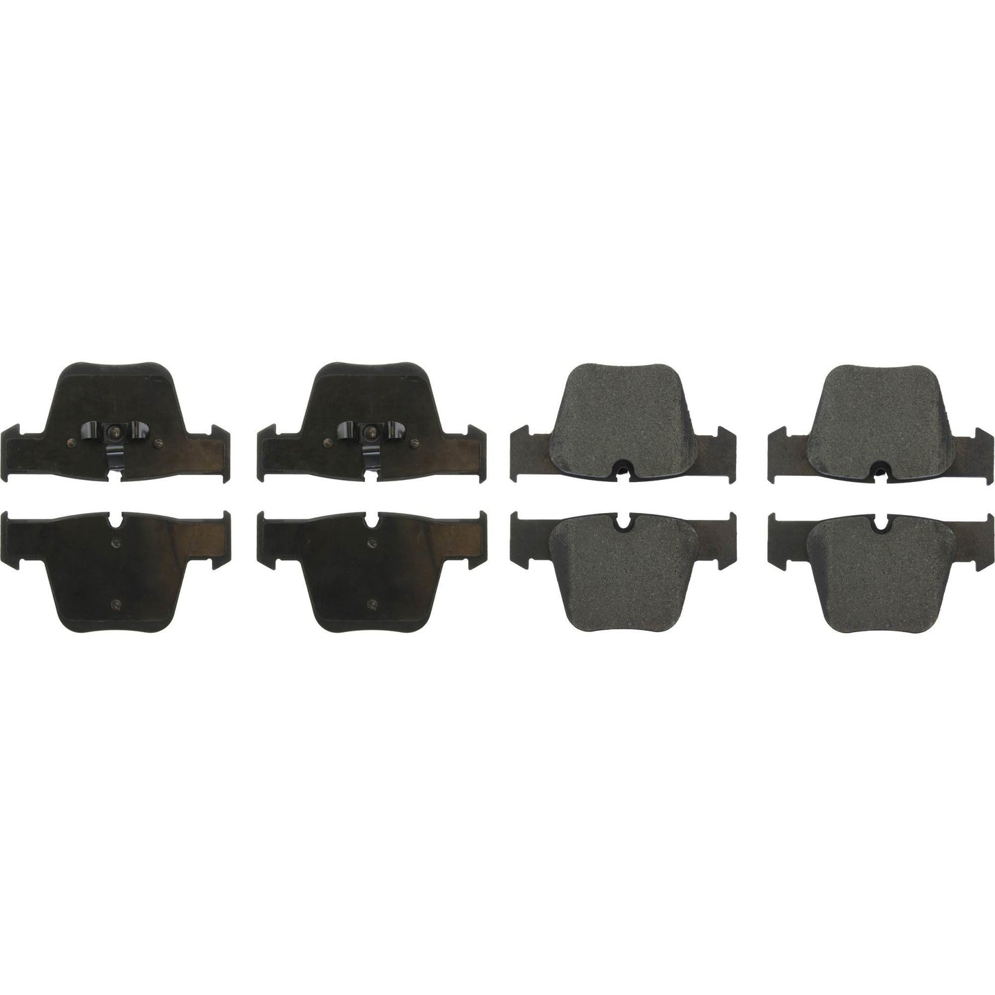Centric Parts Disc Brake Pad Set Premium Semi-Metallic with Shims and Hardware for 2008-2014 Mercedes-Benz CL63 AMG CL65 AMG S63 AMG S65 AMG 300.12890