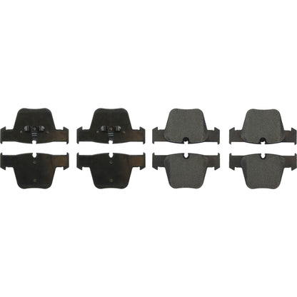 Centric Parts Disc Brake Pad Set Premium Semi-Metallic with Shims and Hardware for 2008-2014 Mercedes-Benz CL63 AMG CL65 AMG S63 AMG S65 AMG 300.12890
