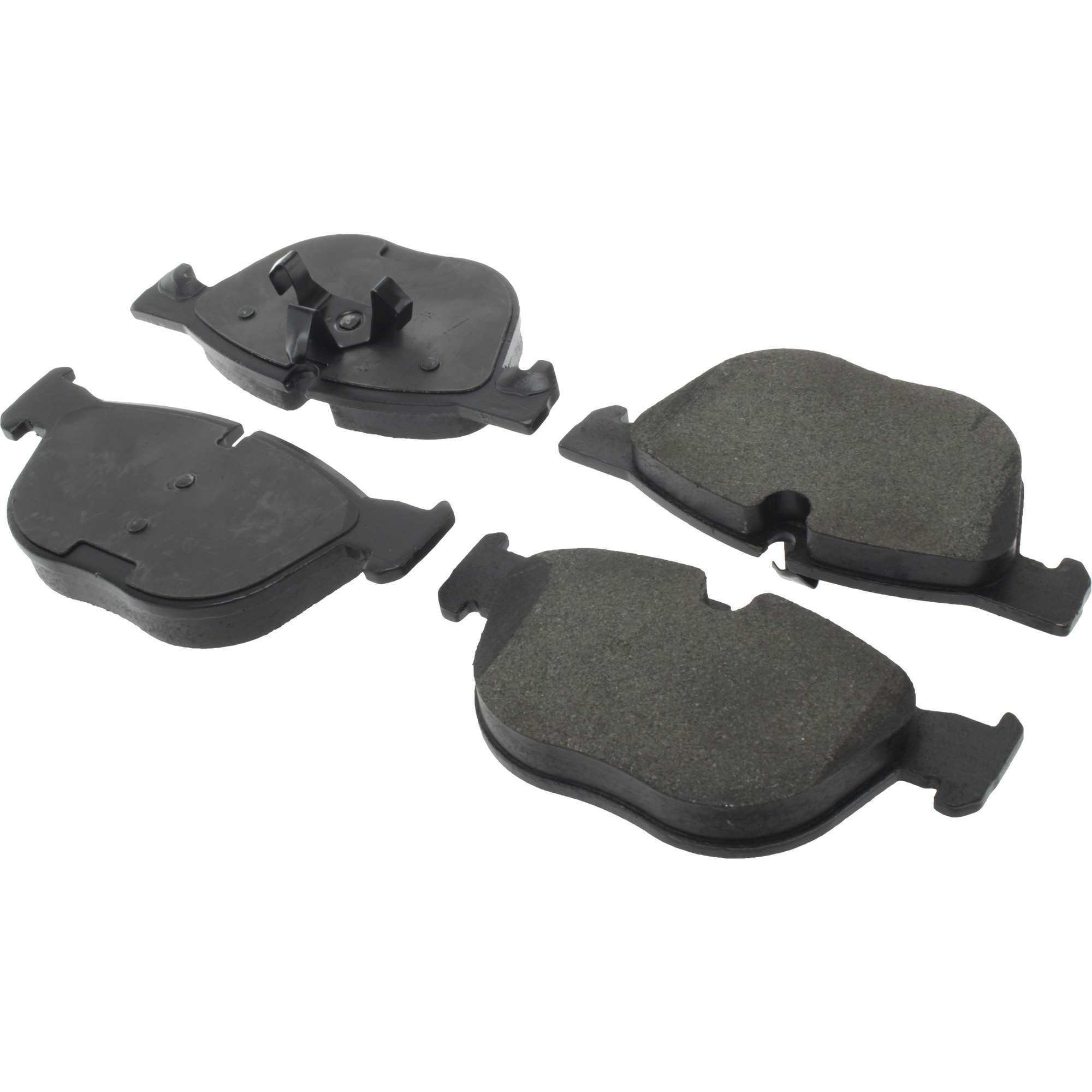 StopTech Premium Semi-Metallic Brake Pads with Shims and Hardware 300.12940