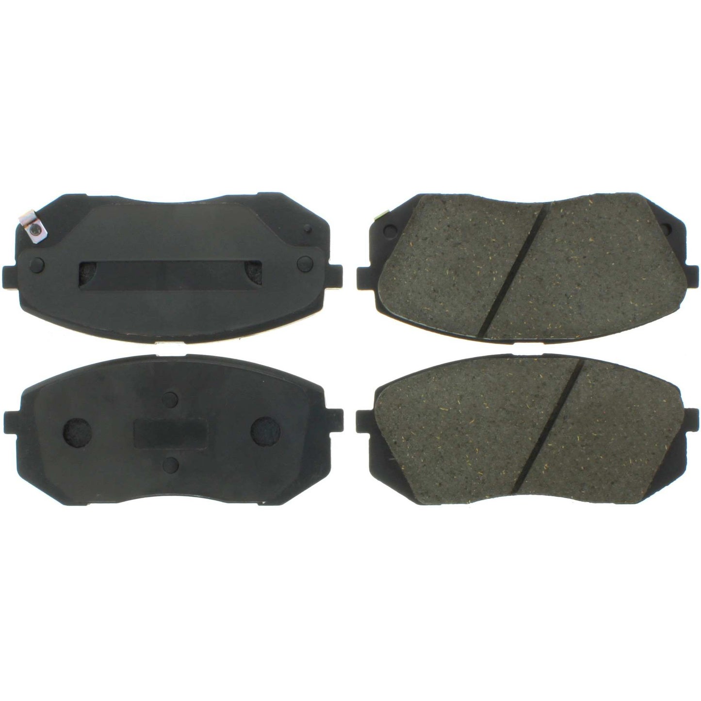 Centric Parts Disc Brake Pad Set Premium Semi-Metallic with Shims and Hardware for 2015 Hyundai Sonata 2010-2007 Kia Rondo 300.12950
