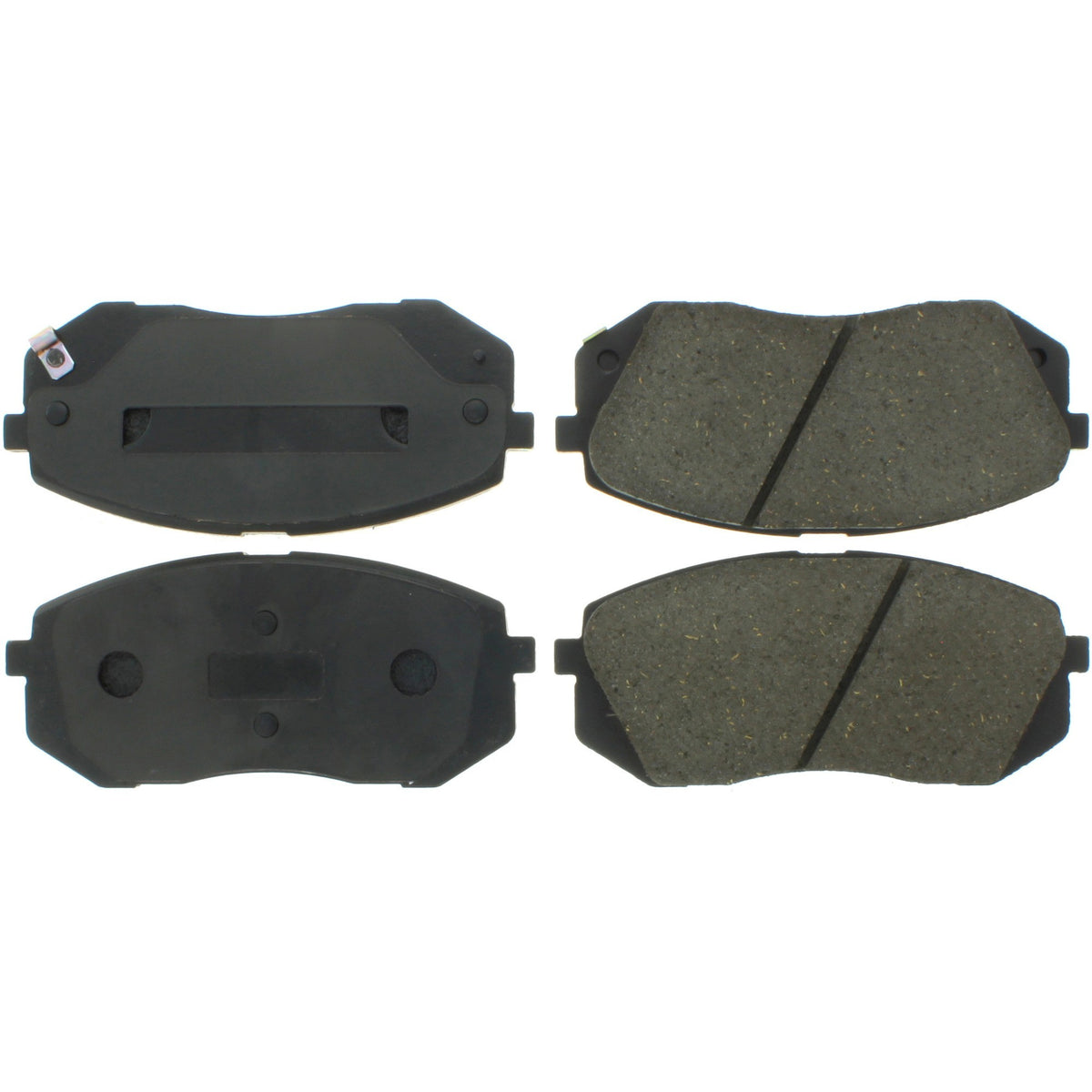 Centric Parts Disc Brake Pad Set Premium Semi-Metallic with Shims and Hardware for 2015 Hyundai Sonata 2010-2007 Kia Rondo 300.12950