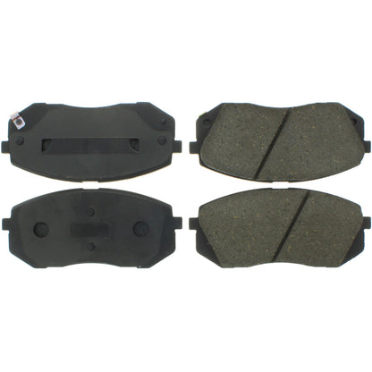 Centric Parts Disc Brake Pad Set Premium Semi-Metallic with Shims and Hardware for 2015 Hyundai Sonata 2010-2007 Kia Rondo 300.12950