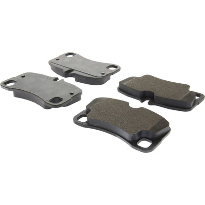 Centric Parts Disc Brake Pad Set Premium Semi-Metallic with Shims and Hardware for 2007-2013 Porsche 911 300.13000