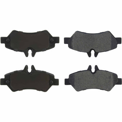 Centric Parts Disc Brake Pad Set Premium Ceramic with High Performance Shims 300.13170