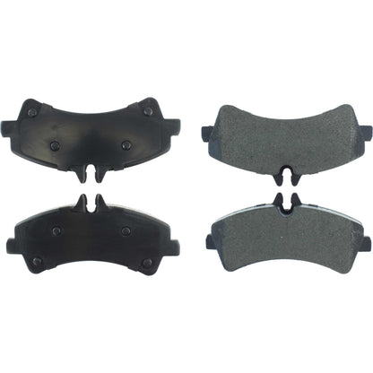 Centric Parts Disc Brake Pad Set Premium Semi-Metallic with Shims and Hardware for 2007-2018 Dodge Freightliner Mercedes Sprinter 300.13180