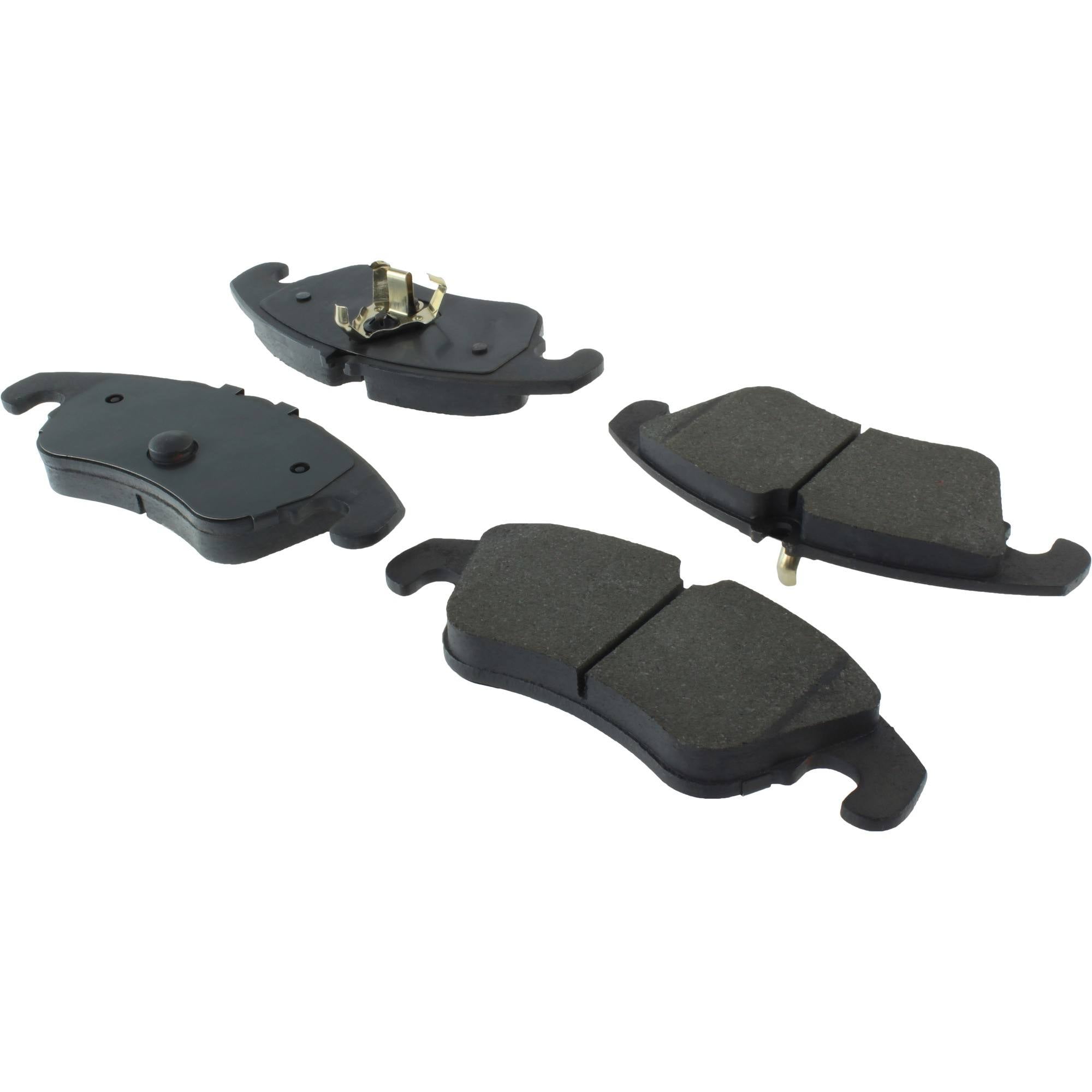 StopTech Premium Semi-Metallic Brake Pads with Shims and Hardware 300.13221