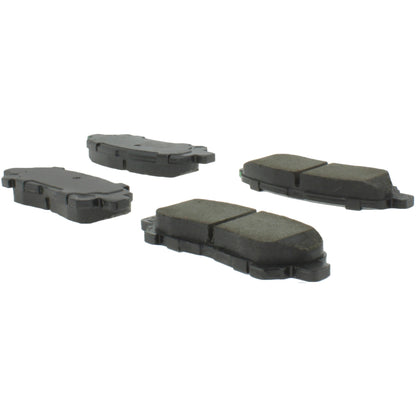 Centric Parts Disc Brake Pad Set Premium Ceramic with High Performance Shims 300.13250