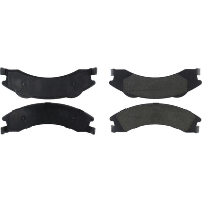 Centric Parts Disc Brake Pad Set Premium Semi-Metallic with Shims for Ford E-150 2012-2014, E-250 2012-2014, E-350 Super Duty 2012-2023 300.13291